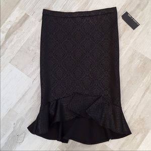 NWT Hi/Low Midi Skirt